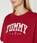 Футболка VARSITY 1 Tommy Jeans - бордовый(DW0DW18403)