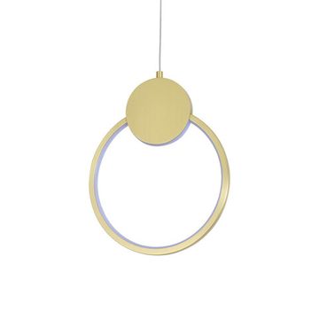 Подвесной светильник LED 10W 3100K 15106/S brass латунь Loren Newport