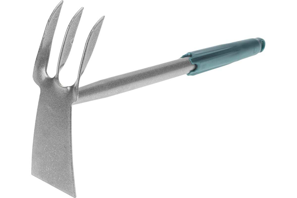 МОТЫЖКА КОМБИНИРОВАННАЯ 3 ВИТЫХ ЗУБЦА С МЕТАЛЛИЧЕСКОЙ РУЧКОЙ ЧЕТЫРЕ СЕЗОНА