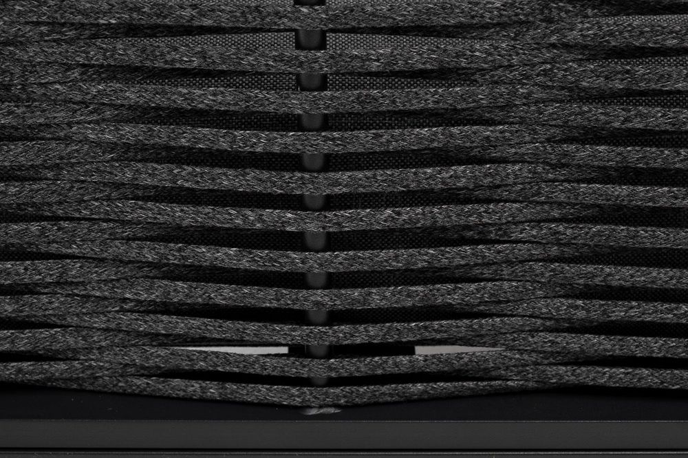 "Париж" модуль диванный правый, двухместный, цвет серый