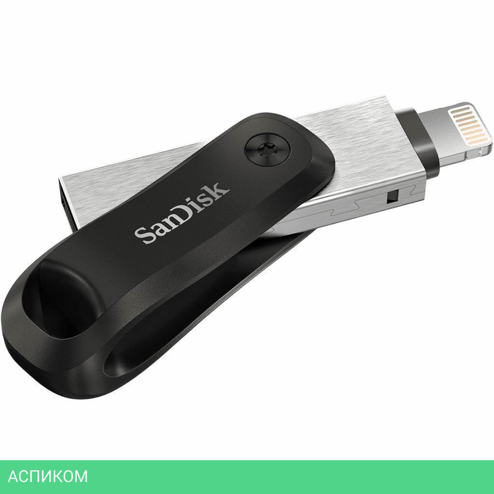 USB Flash-накопитель SanDisk iXpand Go 64GB (SDIX60N-064G-GN6NN)