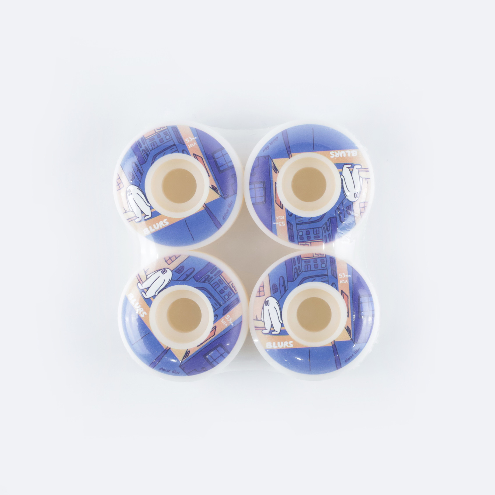 Колеса Blurs Eloise Dörr Wheels Street Shape V4 (white) 101A артикул: - купить в магазине Дайс