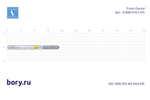 Бор алмазный желтый Frank Dental типа FG - D.880.014.C.FG
