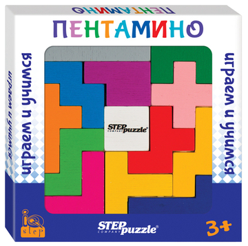 Развивающая игра из дерева "Пентамино"