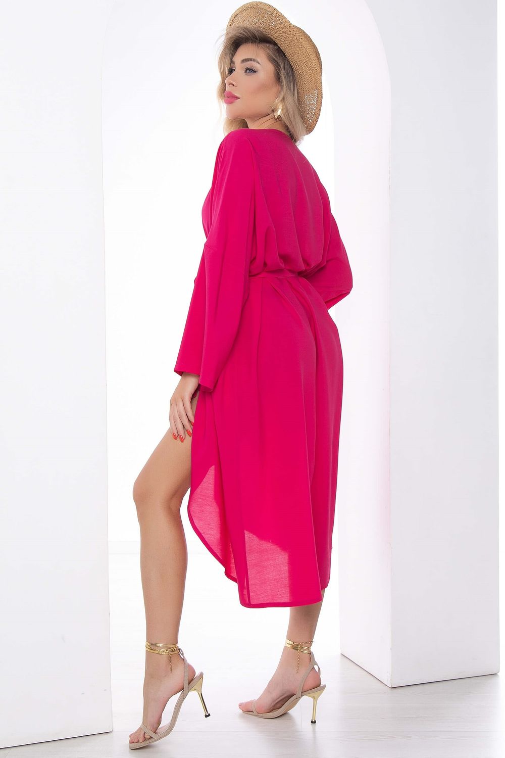 Парео Пляжный сезон (фуксия) П11763 LT Collection