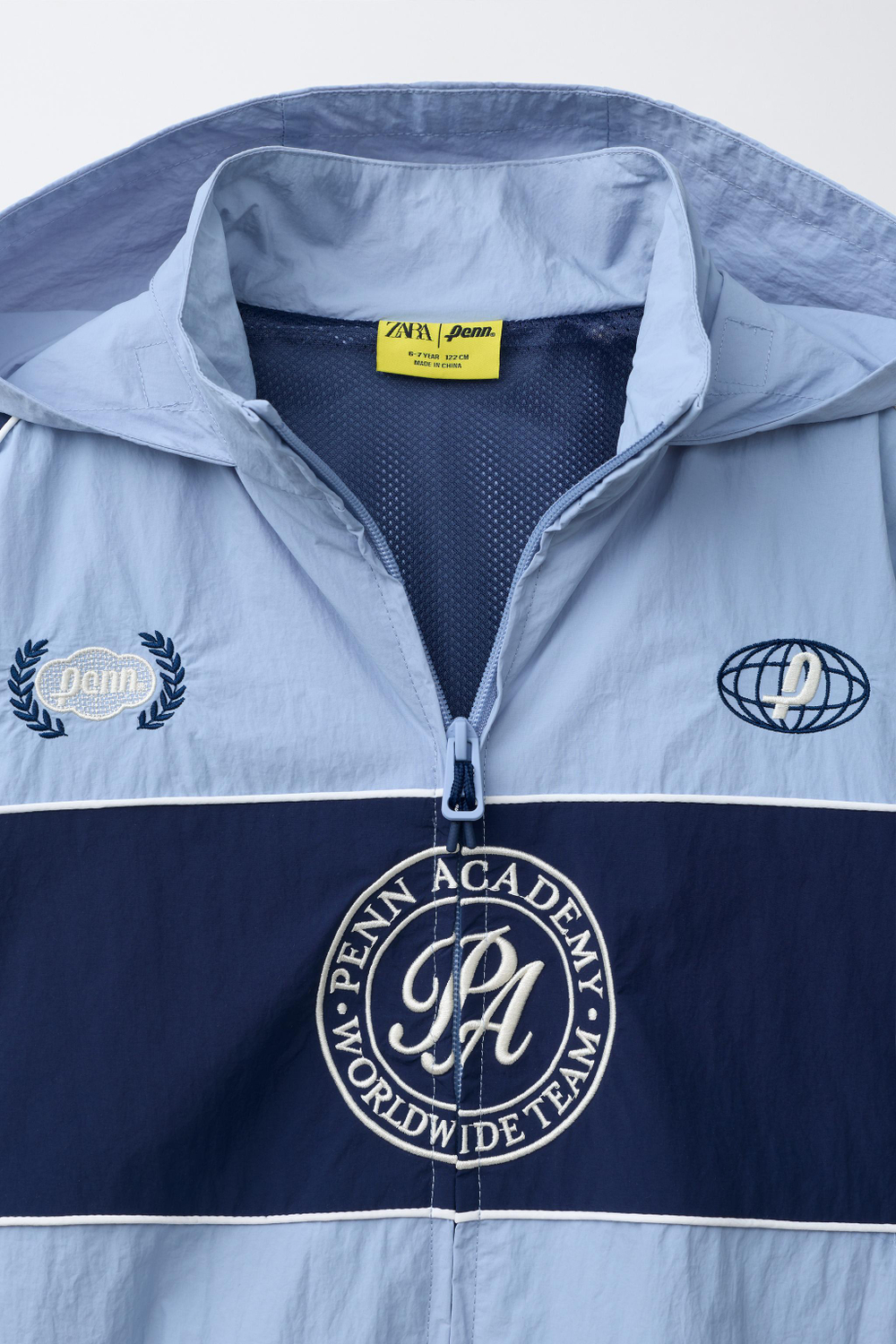 ZARA ЛЕГКАЯ КУРТКА WATER REPELLENT PENN ©, СИНИЙ