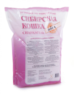 Сибирская кошка Наполнитель силикагелевый Элита для привередливых кошек (розовый) 8 л