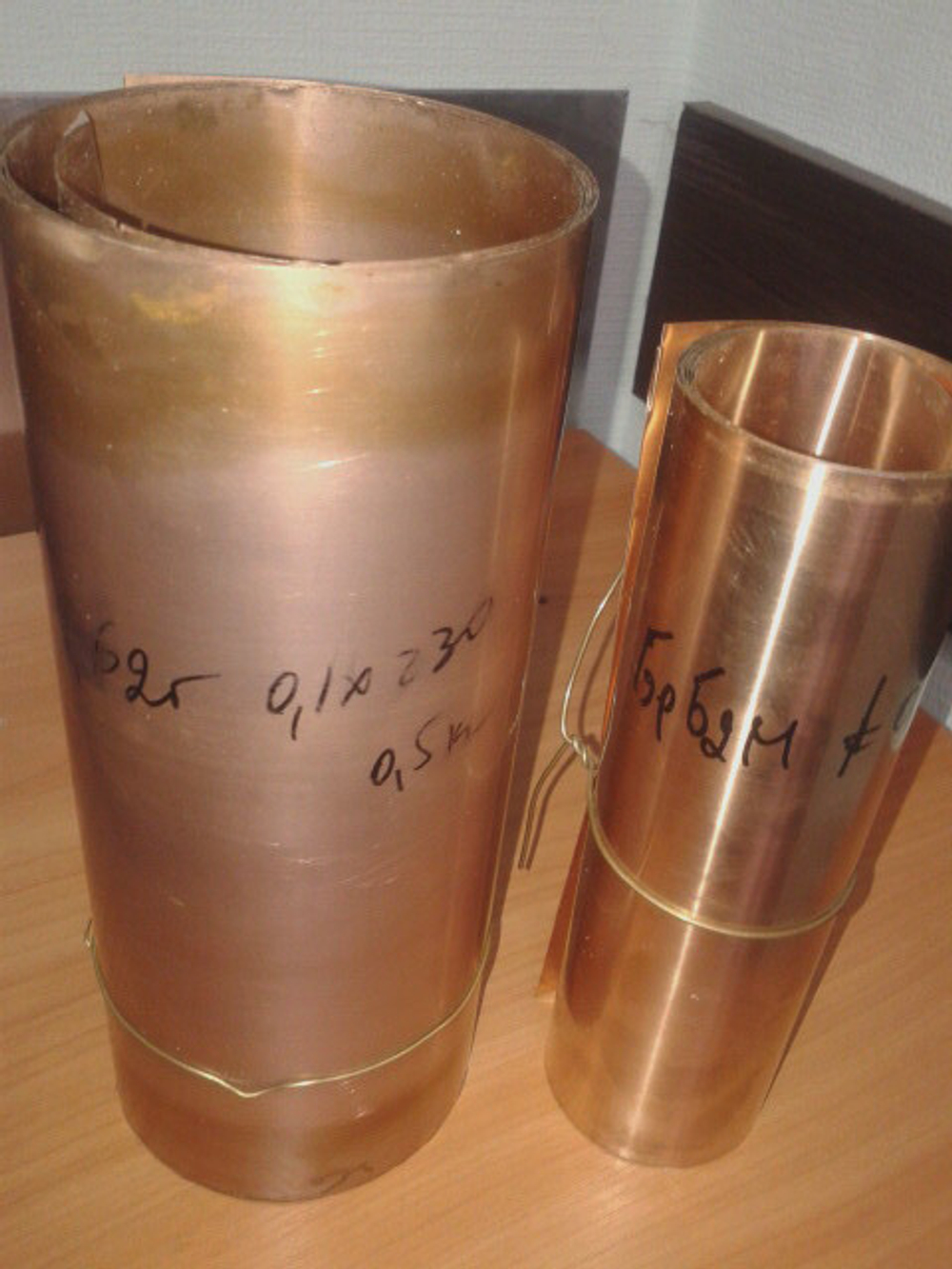 Лента бронзовая БрОФ