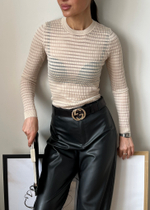 Новый шелковый свитер Fendi, S