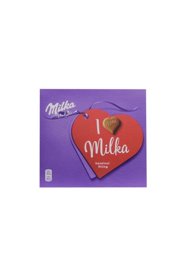 MILKA МОЛОЧНЫЙ ШОКОЛАД С ОРЕХОВОЙ НАЧИНКОЙ