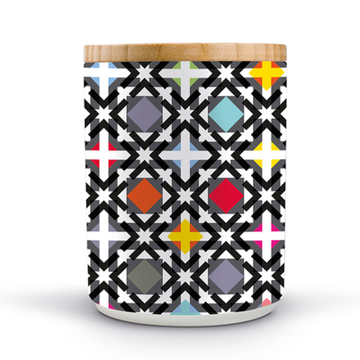 Банка фарфоровая с деревянной крышкой remember, holy, 1,25 л