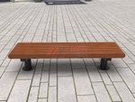 Лавка Rail Road продольная