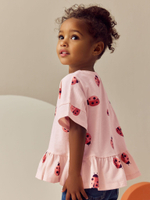 Футболка для девочки Next E51-286, Розовый