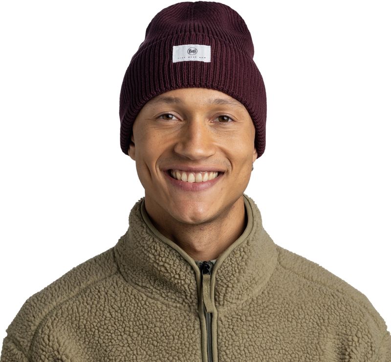 Шапка вязаная Buff Knitted Drisk Burgundy Фото 2