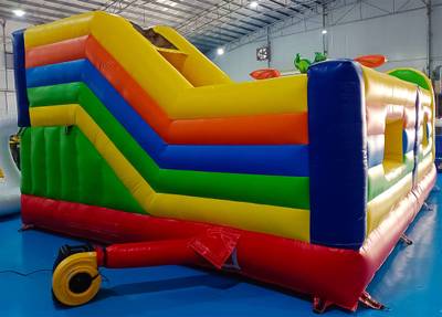 Коммерческий надувной батут «Динопарк 2», 6*5*2,9 м