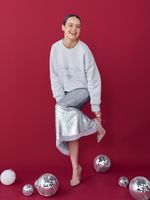 ЮБКА В ПАЙЕТКАХ SILVER