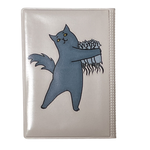 Обложка для транспортной карты "Ля мур-мур" увеличенная