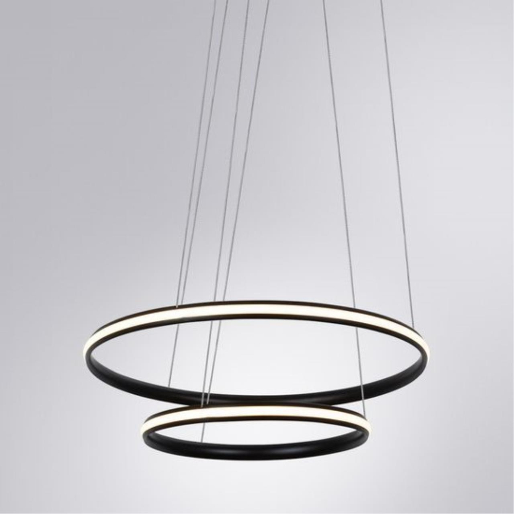 Подвесная светодиодная люстра Arte Lamp MERIDIANA A2198SP-2BK