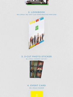 Альбом GOT7 - Eyes On You Mini Album RANDOM Version