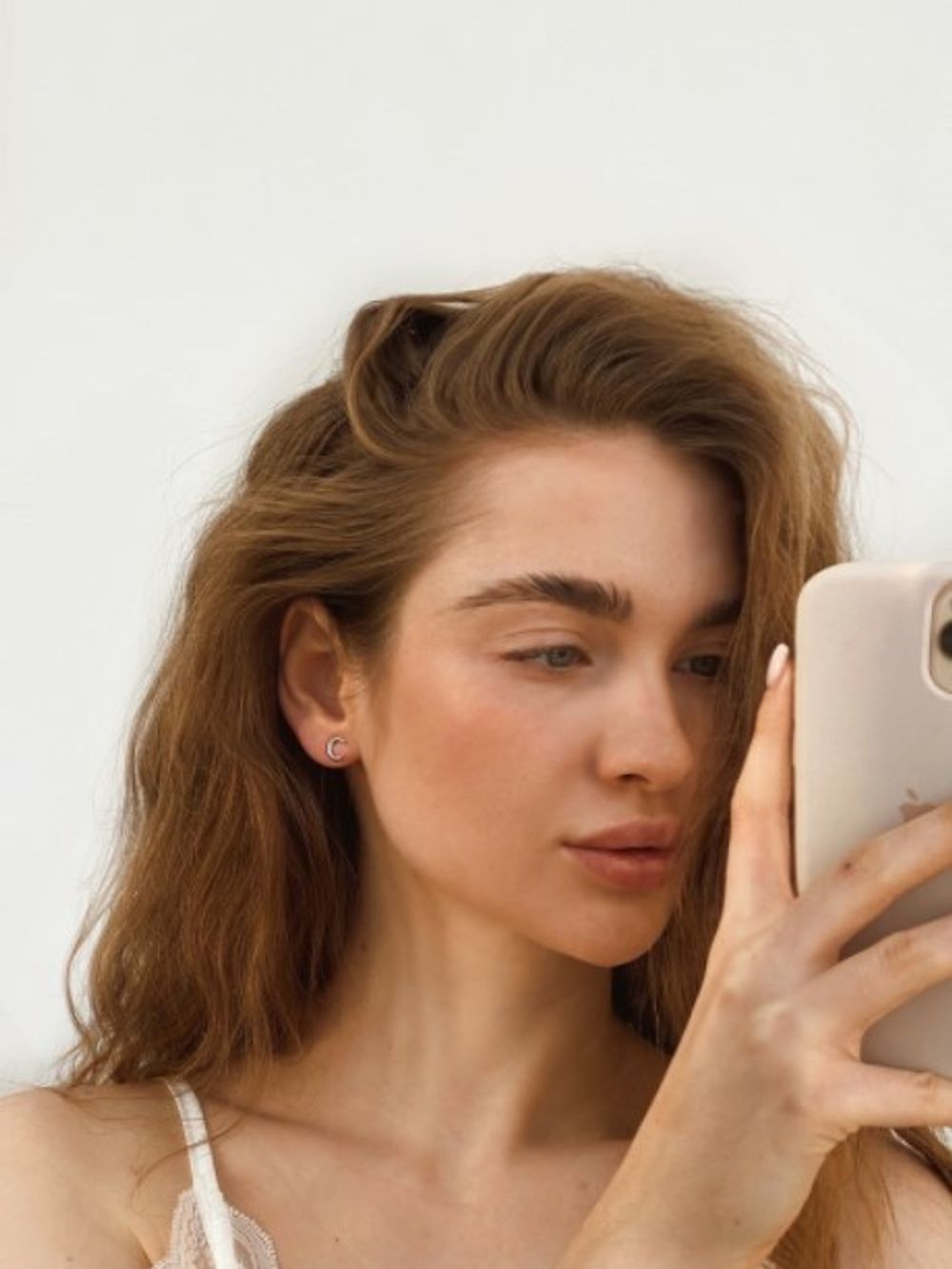 Серьги Лунница