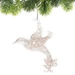 Подвеска «Сказочная птица» 12 см, Золото