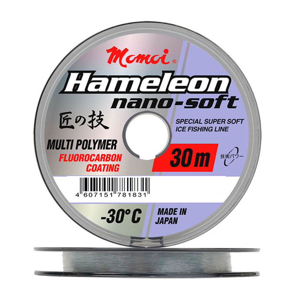 Леска Nano-Soft Winter 0,117 мм., 1,3 кг, 30 м, прозрачная
