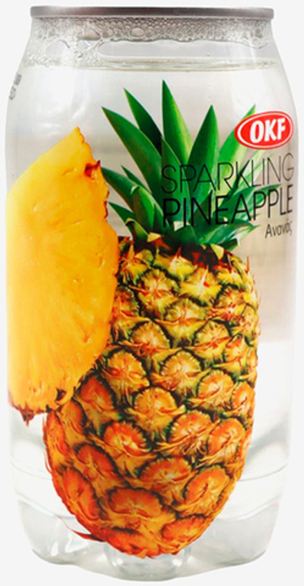 Газированный напиток OKF Sparkling Pineapple "Ананас" 0.35 - пэт