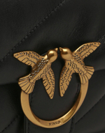 Кожаная сумка через плечо LOVE MINI PUFF CL PLTT Pinko - черный(100039 A0F2)