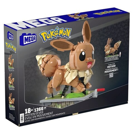 MEGA Pokemon - Перемещение Eevee для строительства Строительные блоки 1366 элементов. HTH71 / артикул   HTH71  / GTIN 194735190768