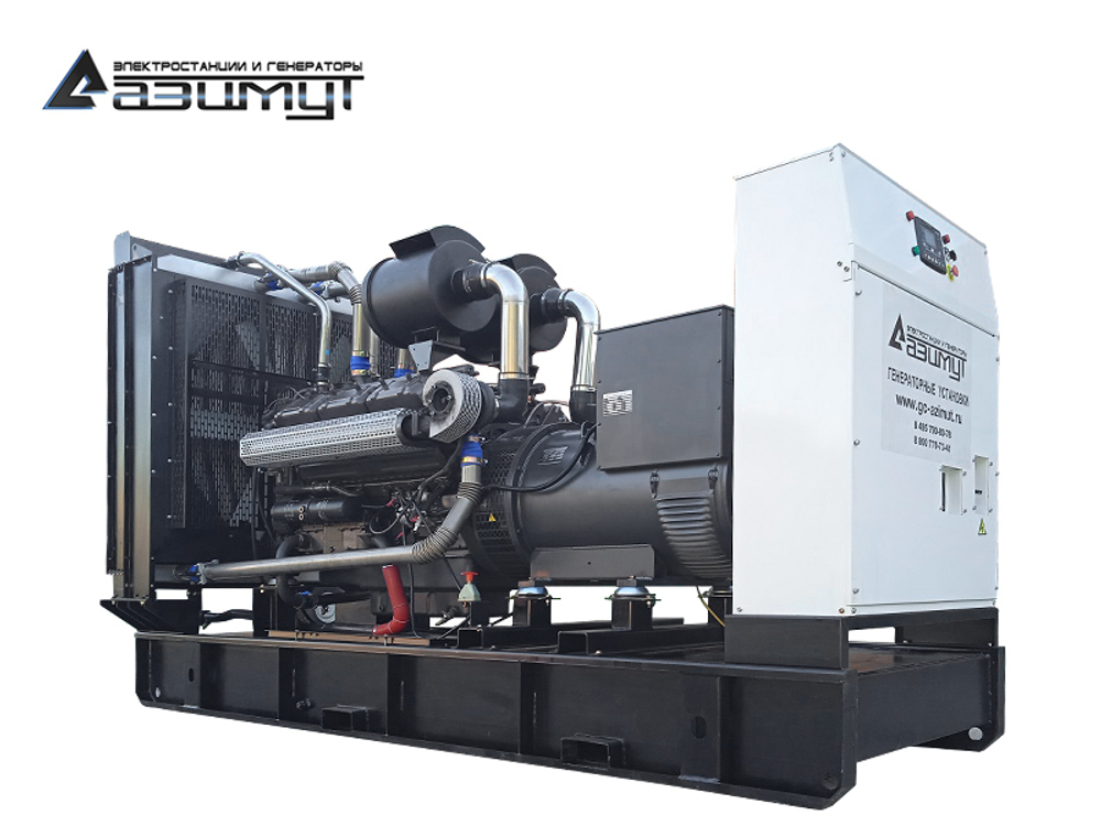 Дизельный генератор Азимут АД-580С-Т400-2РМ11 Azimut с автозапуском