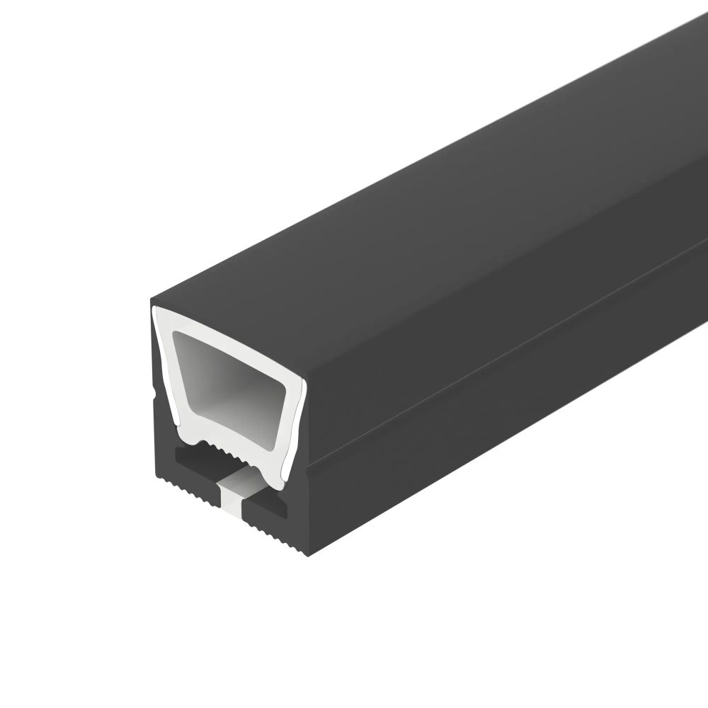 Силиконовый профиль WPH-FLEX-1616-TOP-S11-5m FULL BLACK (Arlight, Силикон) 045774