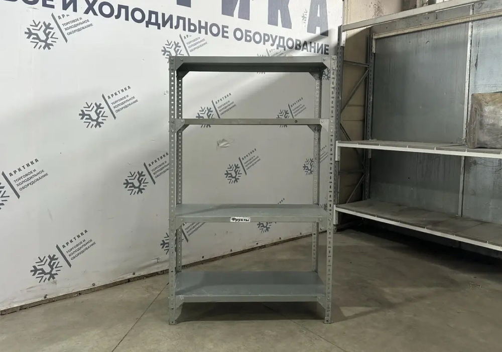 Стеллаж складской оцинкованный 106х40х180 (разборный)