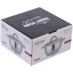 Кастрюля из нержавеющей стали BARBARA 1,9л, индукция, DH08-16