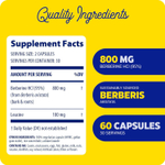 Enzymedica - Berberine 60 capsules