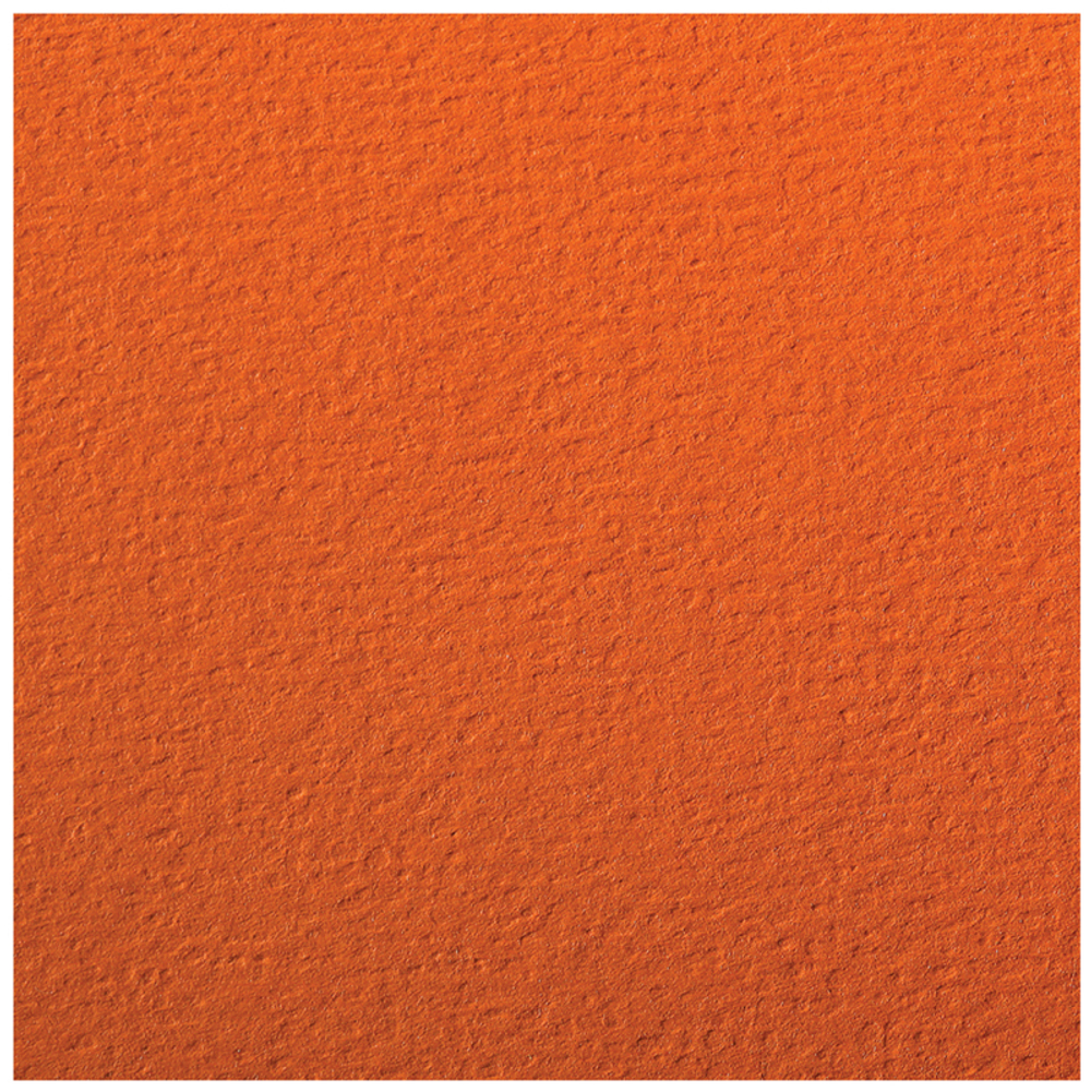Цветная бумага 500*650мм., Clairefontaine "Etival color", 24л., 160г/м2, оранжевый, легкое зерно, хлопок