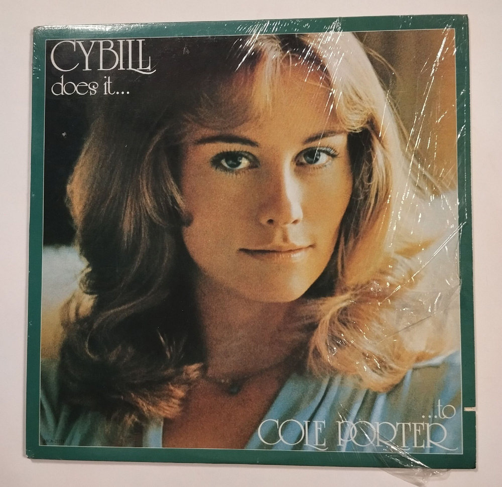 Винтажная виниловая пластинка LP Cybill Shepherd Cybill Does It To Cole Porter (USA 1980)