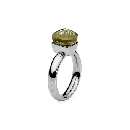 Кольцо Qudo Firenze olivine 18.5 мм 610773 G/S размер 18,5