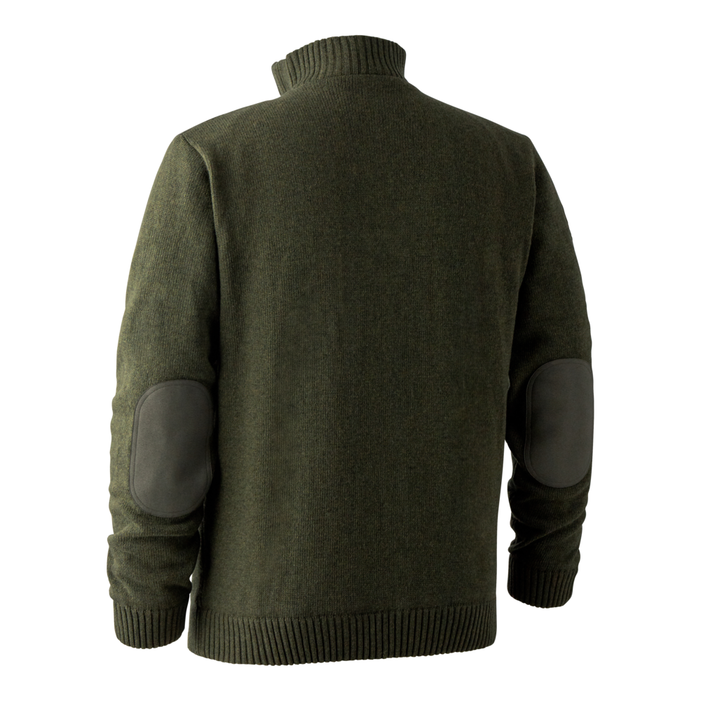 Свитер Deerhunter Carlisle Knit with Stormliner® (356 Green Melange)