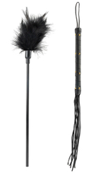 Набор для BDSM-игры Ultimate Bondage Kit (11 предметов) (Цвет: черный, серый фиолетовый, серебряный)