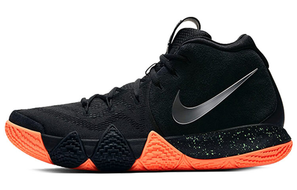 Кроссовки Nike Kyrie 4 Black Metallic Silver