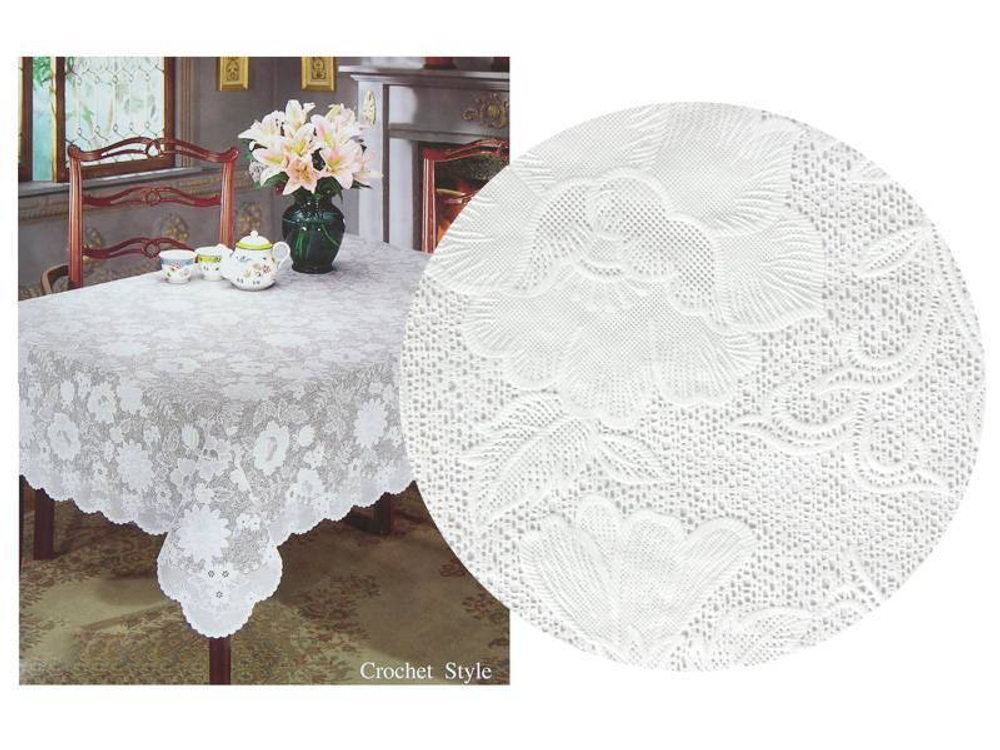 Скатерть 150*228см CROCHET (60*90)