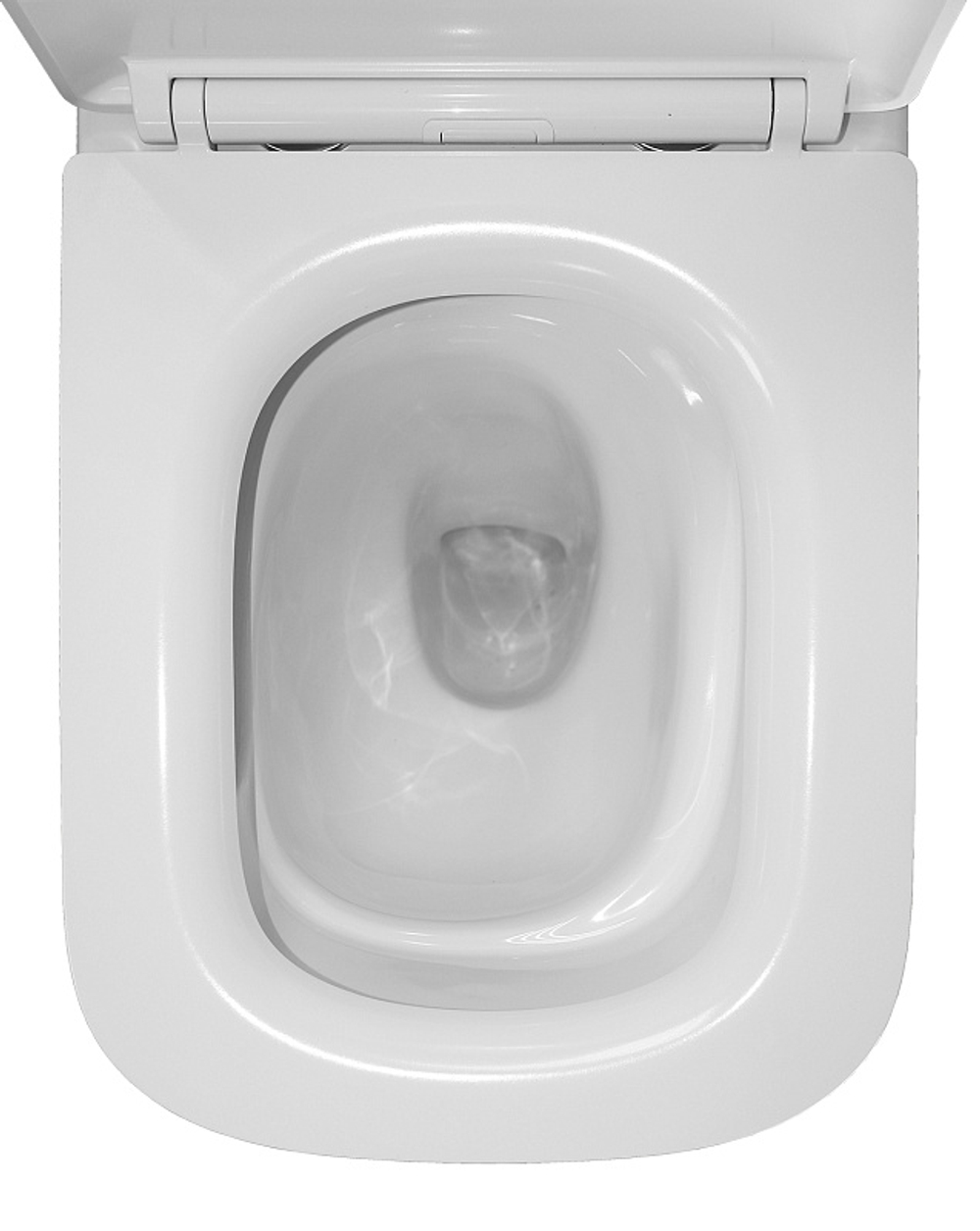 Унитаз-компакт Azario Etéreo 640х370х810 напольный, безободковый, система смыва "Скрытое Торнадо", с быстросъемным сиденьем микролифт (AZ-8203)