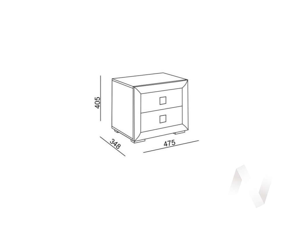 Тумба прикроватная М30 Спальня Глэдис