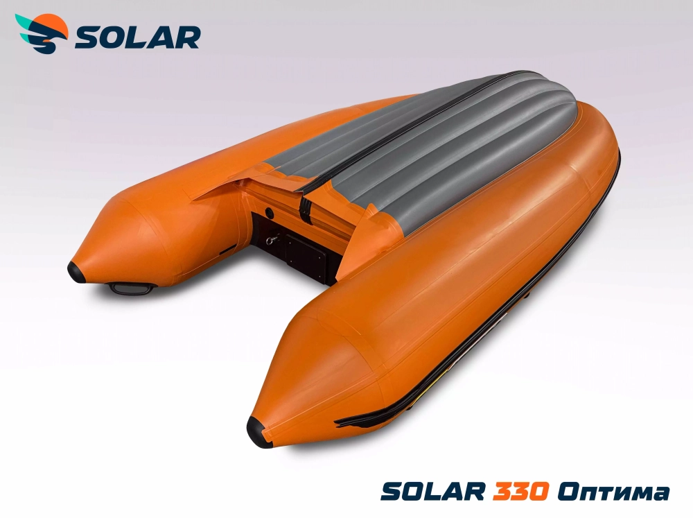 Лодка надувная моторная solar-330 к (оптима)