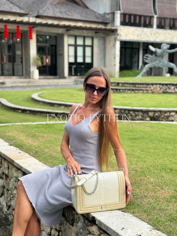 Сумка из кожи питона - BG-500