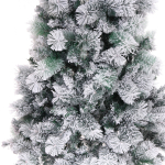 Елка «Зимняя метель» 210 см, ПВХ+леска с белым напылением (970 веток)