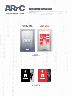 Альбом ARRC - CTRL+ALT+SKIID 2nd Single Album 2 Version SET