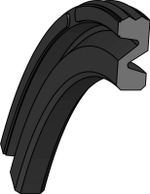 A803-125 Пневматическое уплотнение поршня с коротким ходом 125-110-4,4