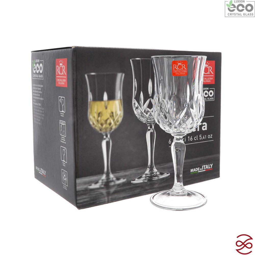 Набор фужеров для вина RCR Opera 160 мл (6 шт)