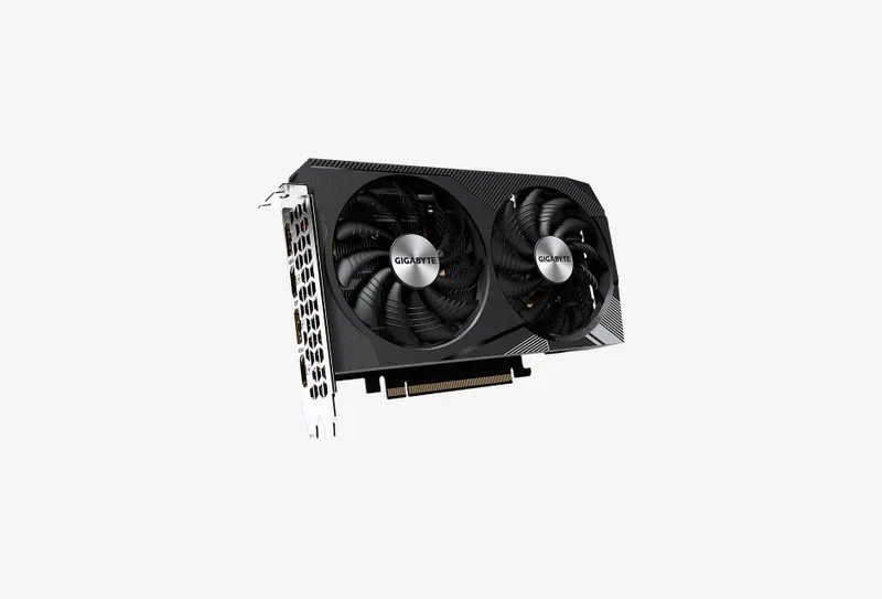 Видеокарта NVIDIA GeForce RTX 3060 Gigabyte 12Gb (GV-N3060WF2OC-12GD)